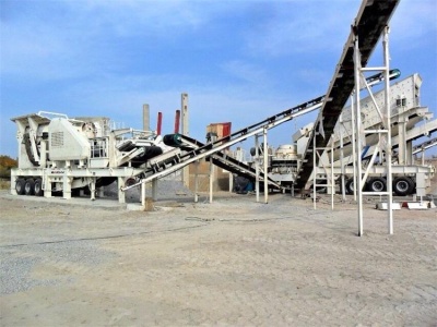 crushing and grinding zinc ore before processing it